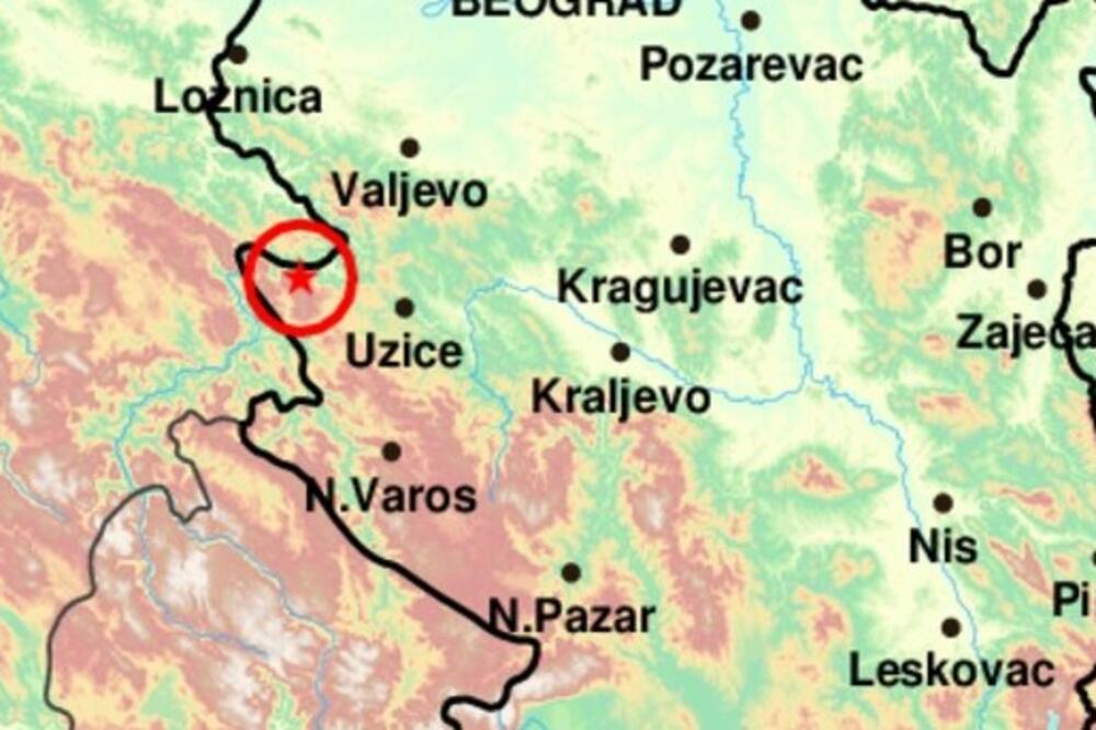 ZEMLJOTRES POGODIO BAJINU BAŠTU! Treslo se tlo u ZAPADNOJ SRBIJI