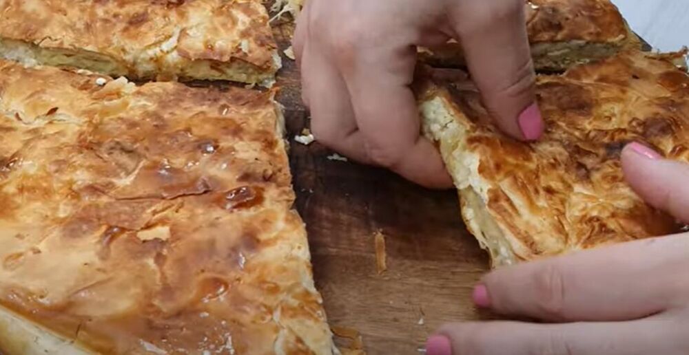 Isečena pita sa sirom