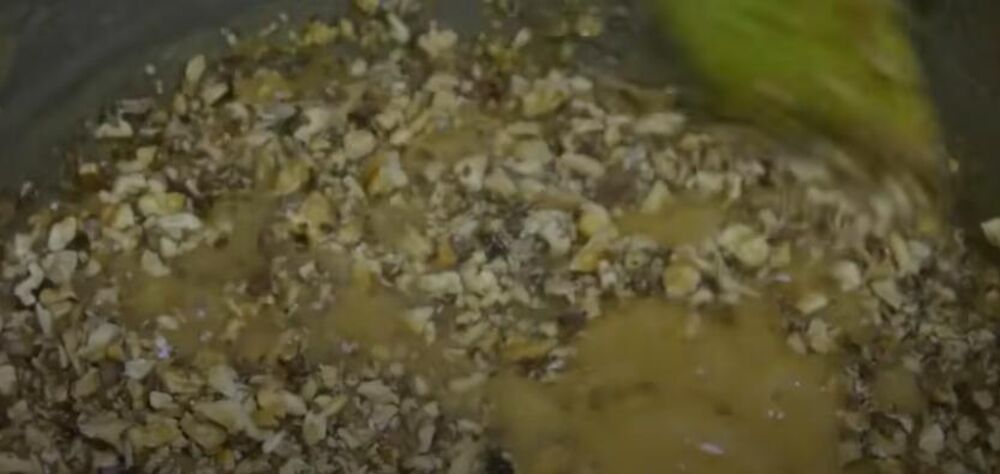 Kuvanje fila za oblande sa orasima