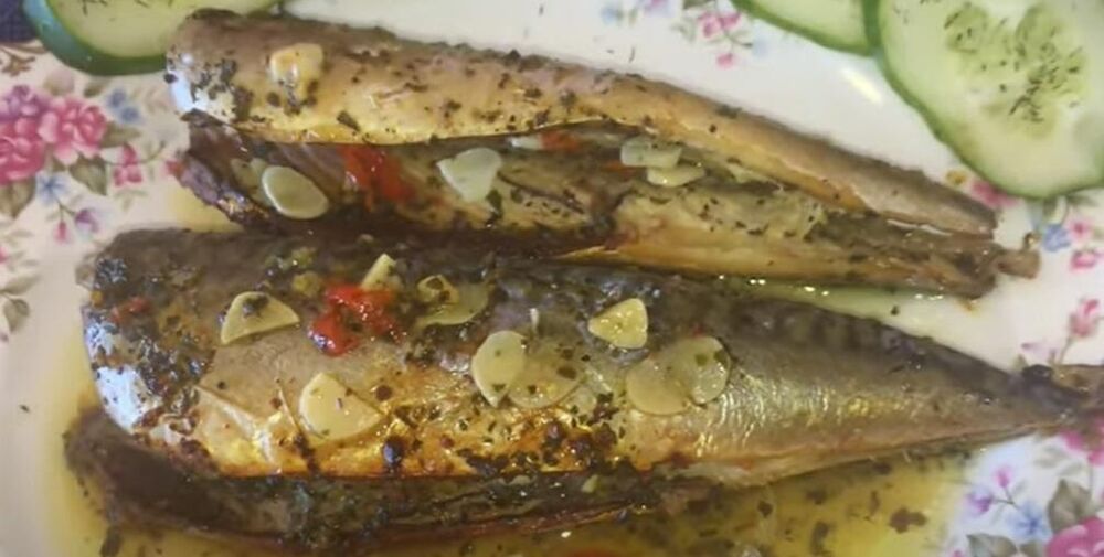 Skuša, Skuša iz rerne