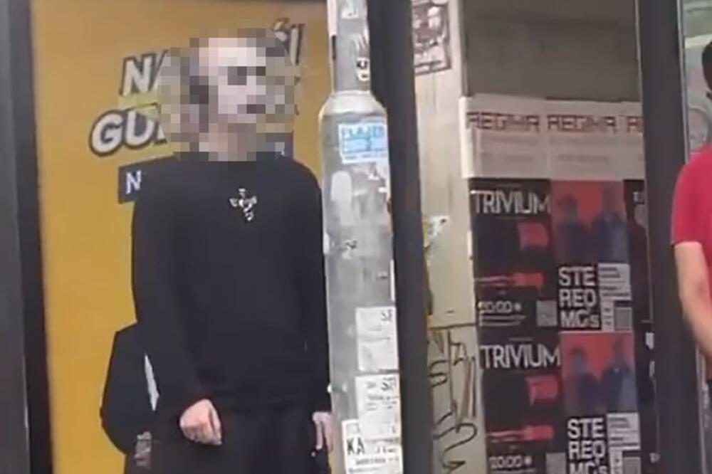 LICE BELO, OČI I USNE CRNI... Sablasan prizor kod Mostara ZAPREPASTIO Beograđane, gde li je on KRENUO? (VIDEO)