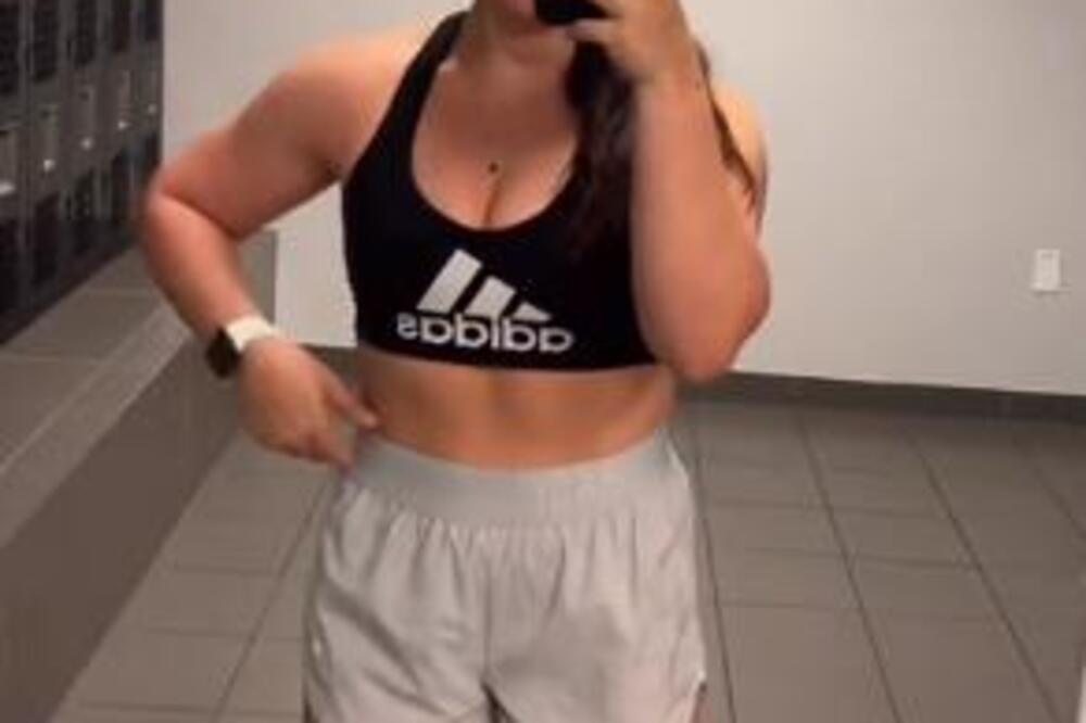 CELA TERETANA GLEDALA SAMO U JEDANU TAČKU: Devojka posle treninga doživela UŽASNU neprijatnost SVE ZBOG... (VIDEO)