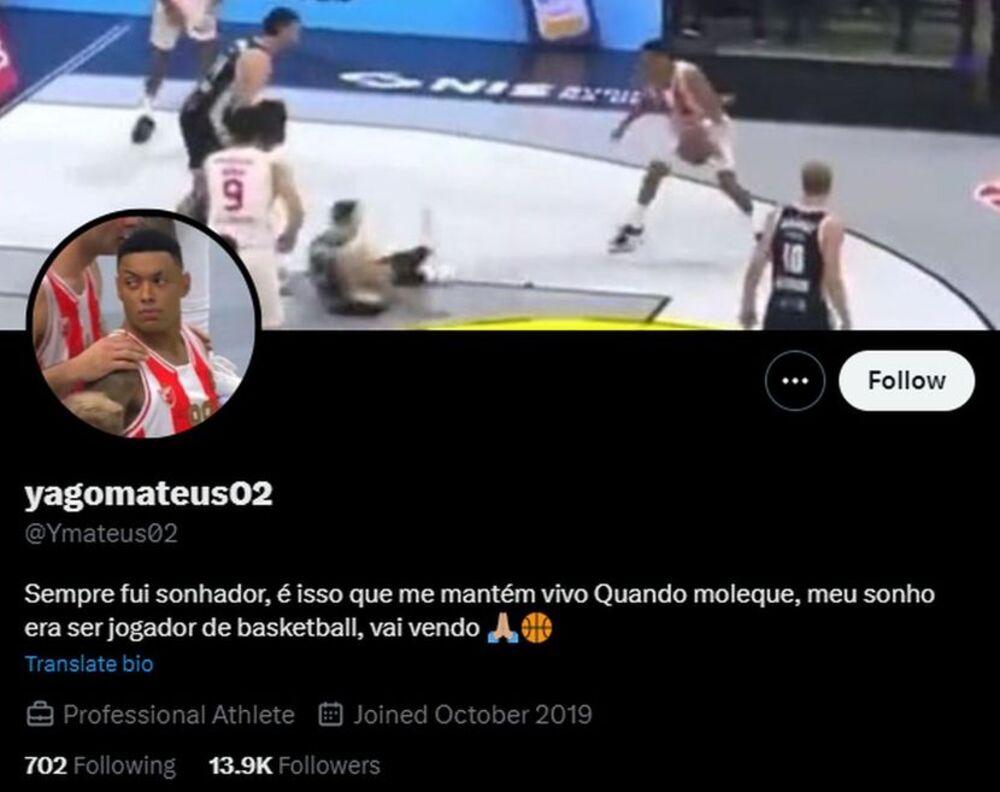 Tviter profil Jaga Mateusa