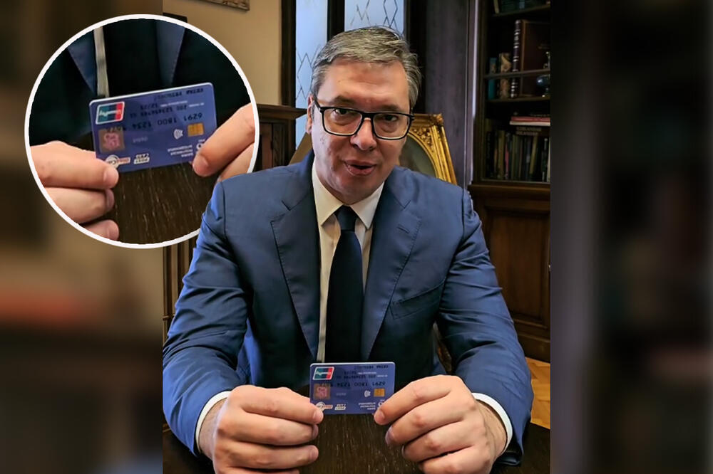 PREDSEDNIK VUČIĆ POKAZAO KAKO IZGLEDA STUDENTSKA KARTICA: Prijavljivanje za popuste počinje od ovog datuma
