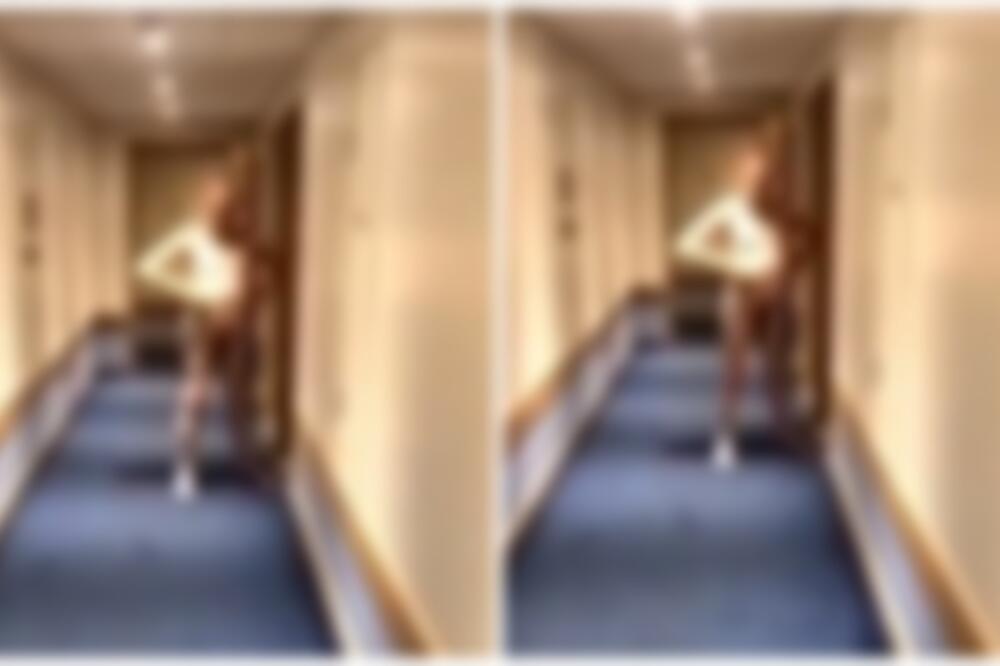 IZAŠAO IZ SOBE KO OD MAJKE ROĐEN, LJUDI GLEDAJU I NE TREPĆU: Nastao HAOS, a tek da vidite šta je USLEDILO..(VIDEO)