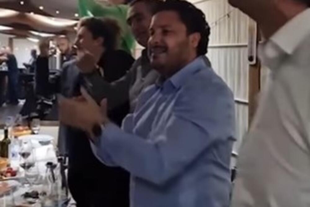 ABAZOVIĆ SE OPROSTIO UZ MUZIKU: Okupio najbliže saradnike, pa proslavio odlazak iz VLADE (VIDEO)