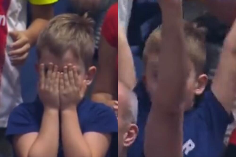 REAKCIJE 2 DEČAKA NA UTAKMICI ZVEZDE HIT NA MREŽAMA: Jedan plače, drugi ne može da gleda, javio se i JAGO! (VIDEO)