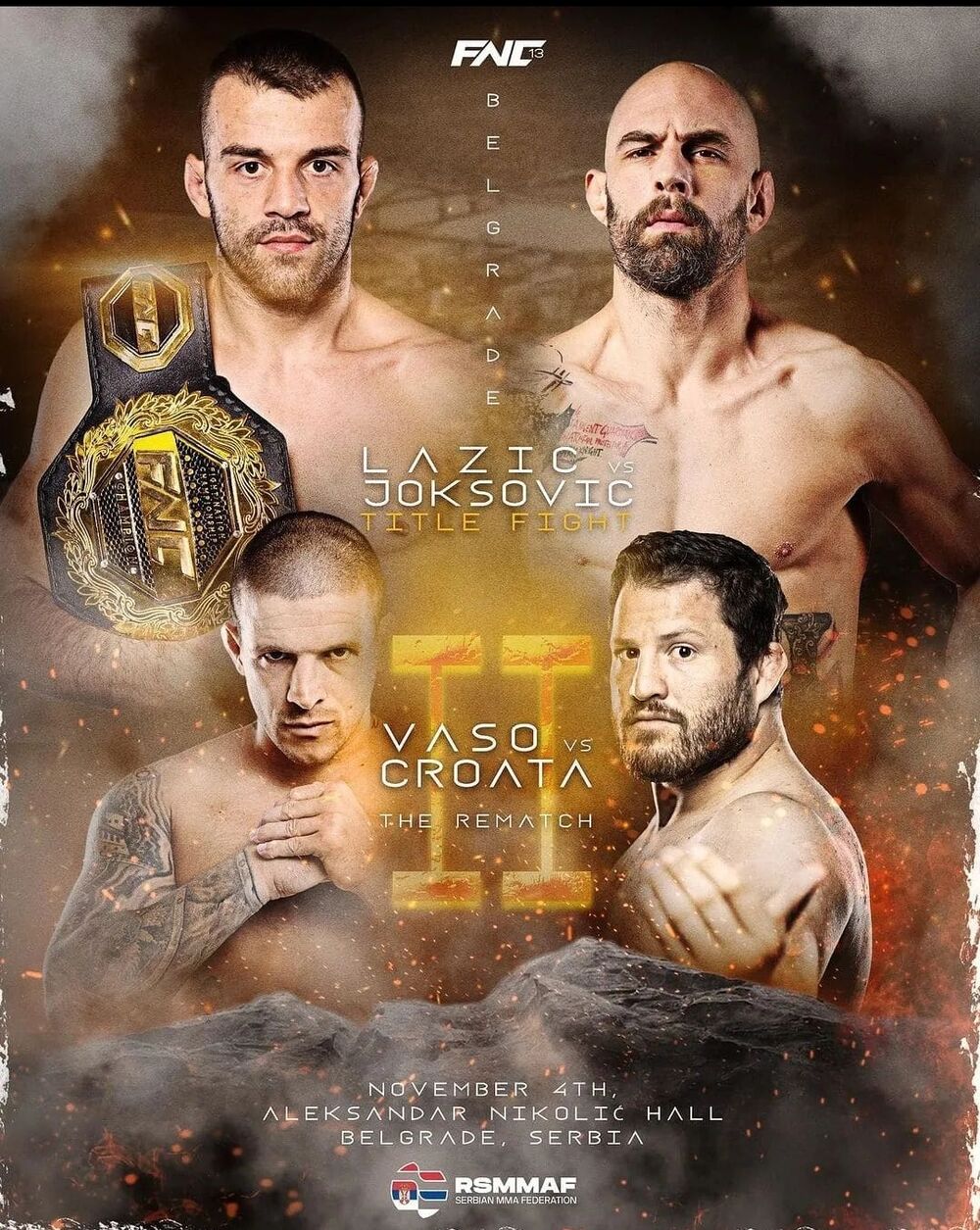 Fransisko Bario, Fransisko Bario Kroata, Kroata Panći, Vaso Bakočević, Vaso Bakočević Psihopat, Nikola Joksović, Savo Lazić