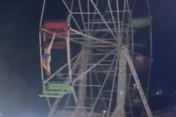 JEZIVA SCENA U ZABAVNOM PARKU: Devojčica pala sa panoramskog točka, OTAC SVE GLEDAO, UZNEMIRUJUĆI SNIMAK