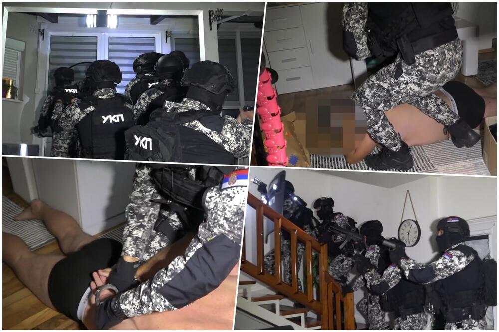 SEDMOČLANA BANDA UHAPŠENA ZBOG KRIJUMČARENJA MIGRANATA ZA 2.350 EVRA: Pogledajte akciju hapšenja (VIDEO)