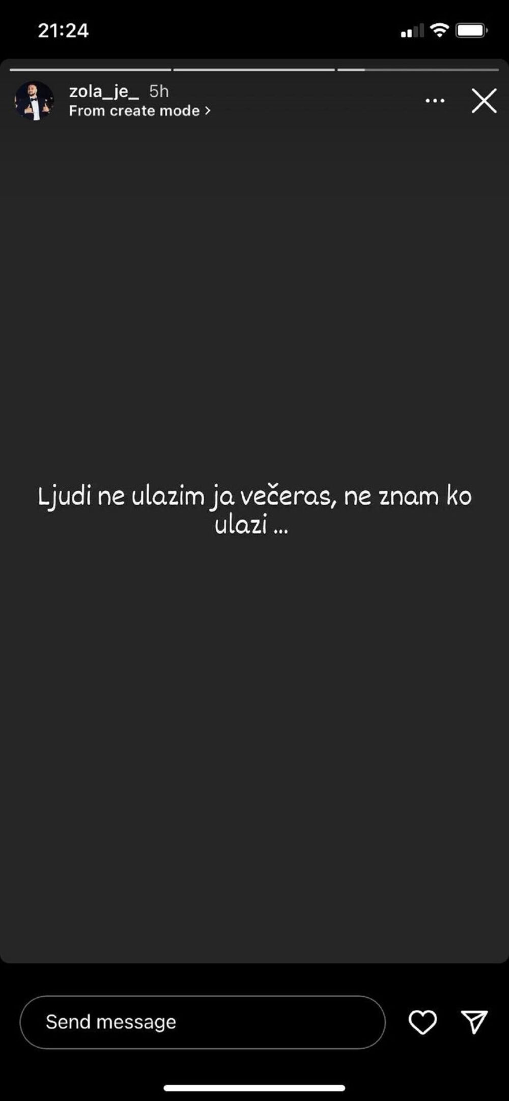 Mnogi nagađaju da je reč o Lazaru Čoliću Zoli, ali se on sada oglasio i otkrio da nije reč o njemu