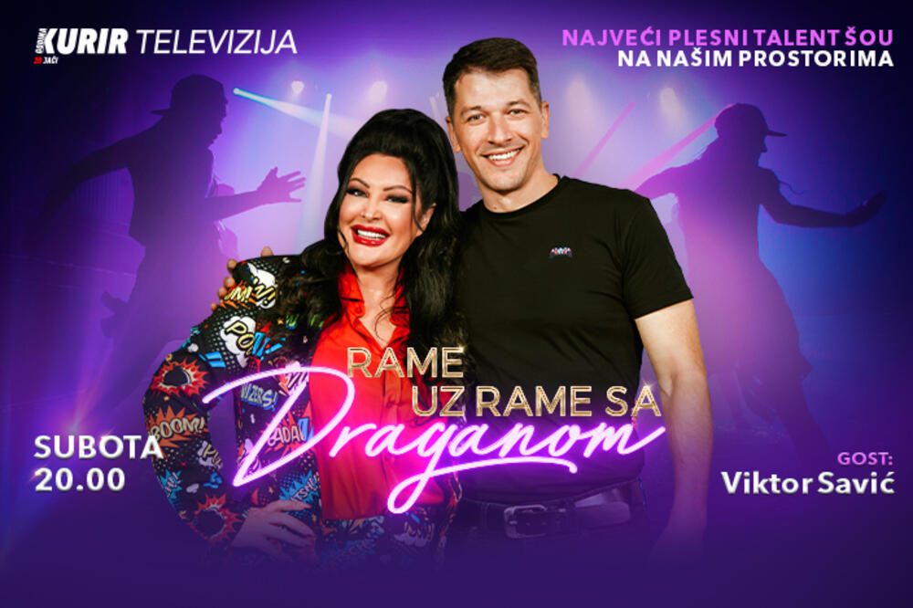 VIKTOR SAVIĆ OTKRIO ŠTA JE POTREBNO ZA DOBAR SCENSKI NASTUP! Gledajte "Rame uz rame sa Draganom" večeras od 20 sati