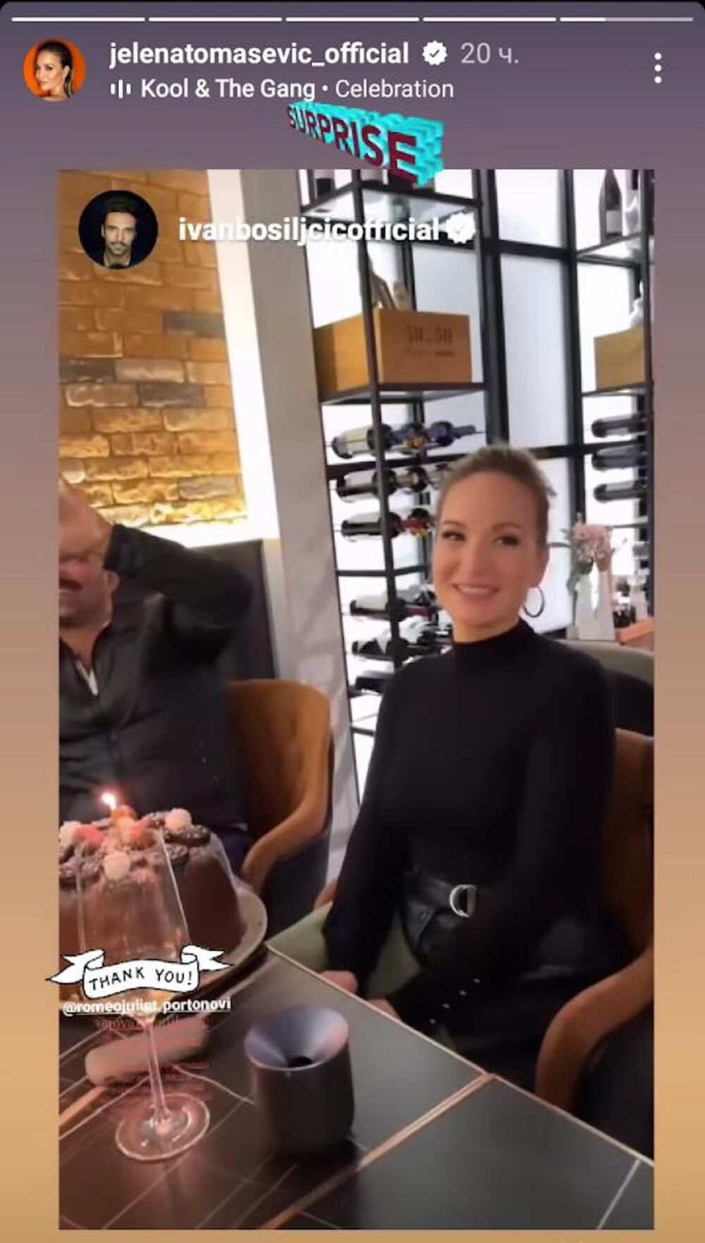 Gosti nisu skidali osmeh sa lica, dok je slavljenica bila pod posebnom euforijom