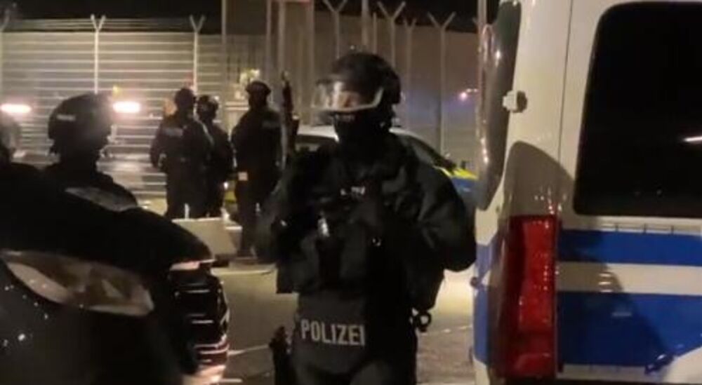 Hamburg, Aerodrom, Nemačka policija
