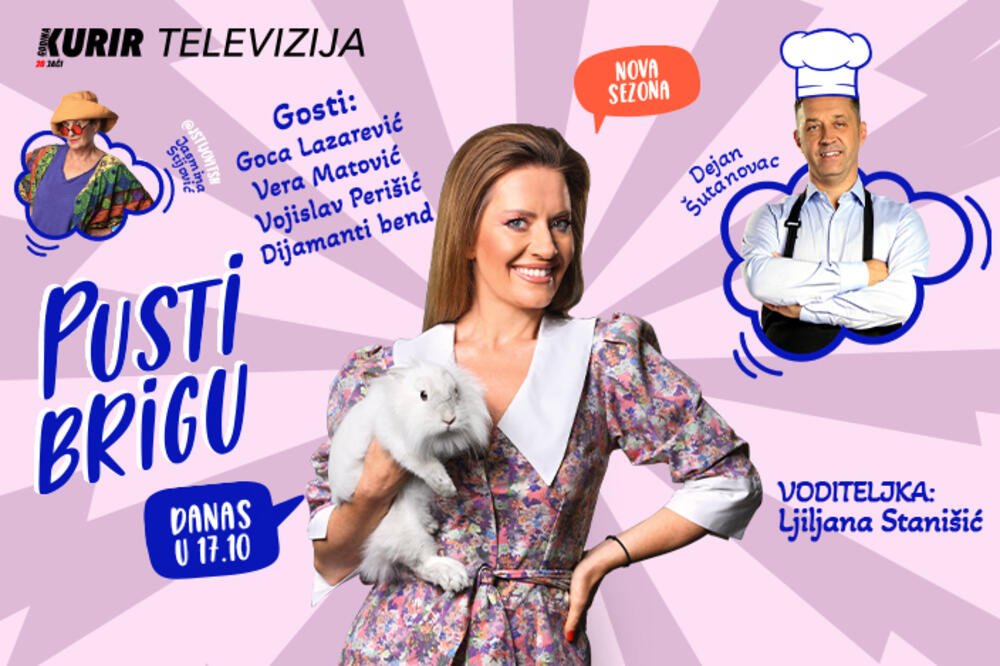 VESELA EMISIJA, PUNA MUZIKE I OSMEHA Goca Lazarević i Vera Matović u emisiji "Pusti brigu" otkrile zanimljive priče