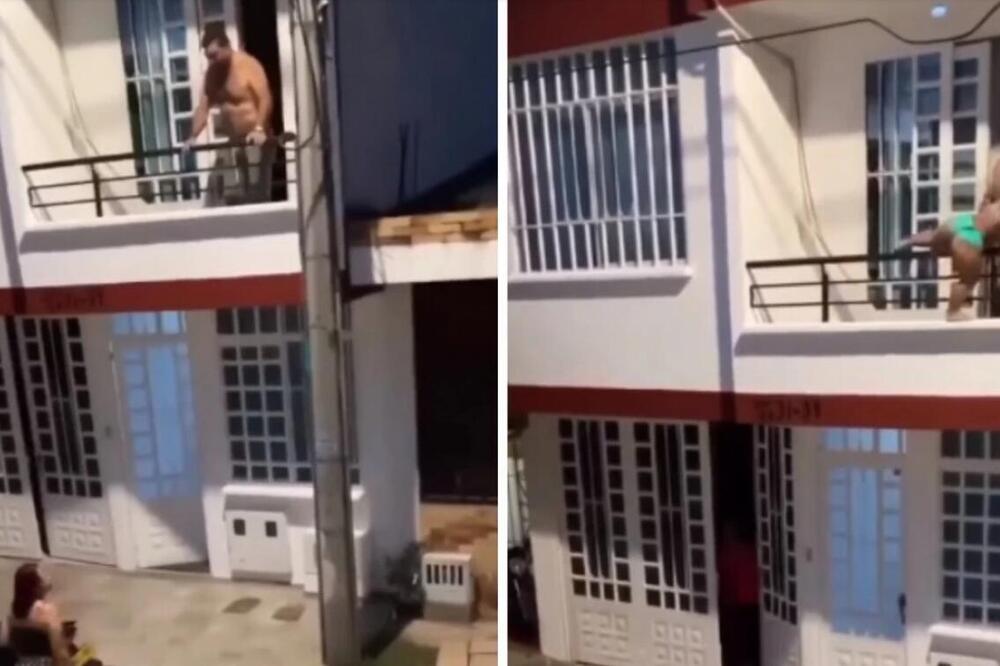 UHVATILA MUŽEVLJEVU ŠVALERKU KAKO BEŽI KROZ TERASU: Zbog ovog SNIMKA je svaka SRPKINJA pretresla celo DVORIŠTE