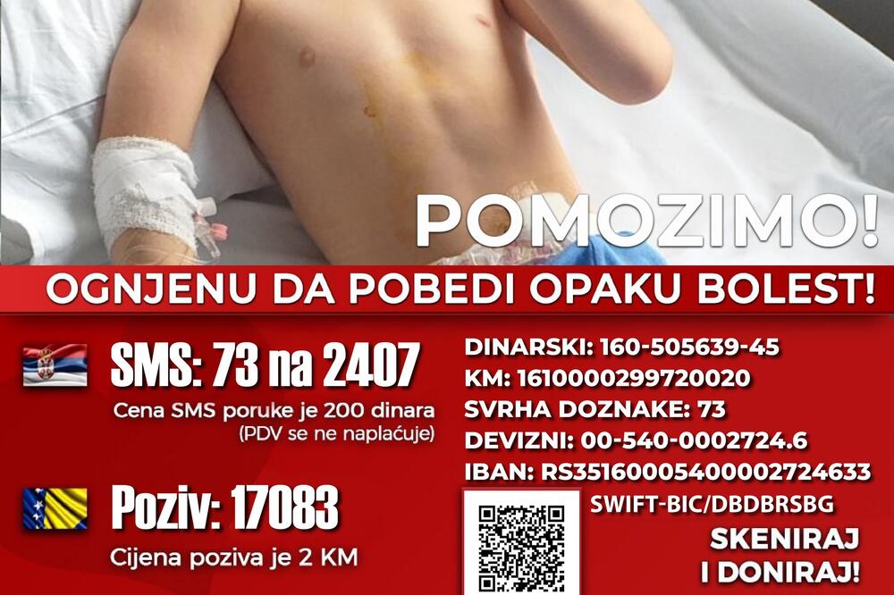 POMOZIMO OGIJU (7) DA PONOVO GLEDA OMILJENE CRTAĆE: Ostao je BEZ VIDA, ali ima nade da IZLEČI TUMOR uz NAŠU POMOĆ