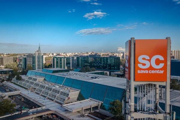Moderan logotip za obnovljen Sava Centar