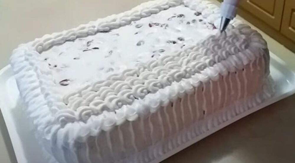 Posna Moskva šnit torta