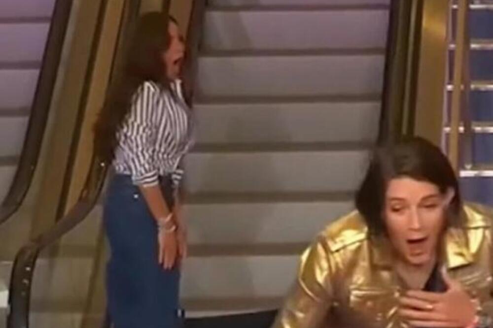 UŠETALA U STILU VELIKE DIVE, A ONDA SE DESIO NEVIĐENI BLAM: Svi su VRIŠTALI U STUDIJU, a VODITELJ nije mogao da...