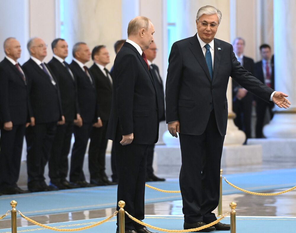  Putin i Tokajev potpisali akcioni plan