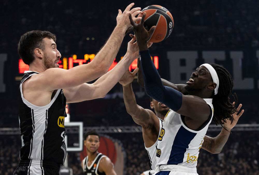 Detalj sa utakmice Partizana i Fenerbahčea 