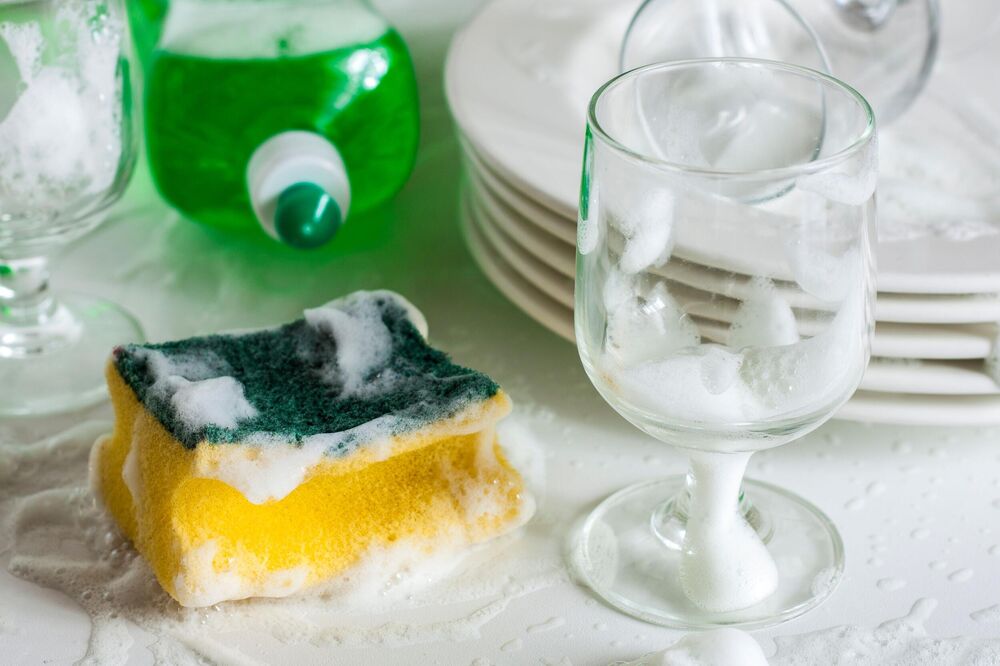 Pranje sudova, Čaša