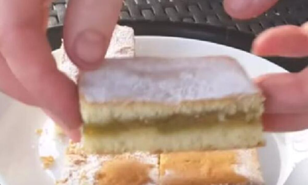 Lenja pita na tanjiru