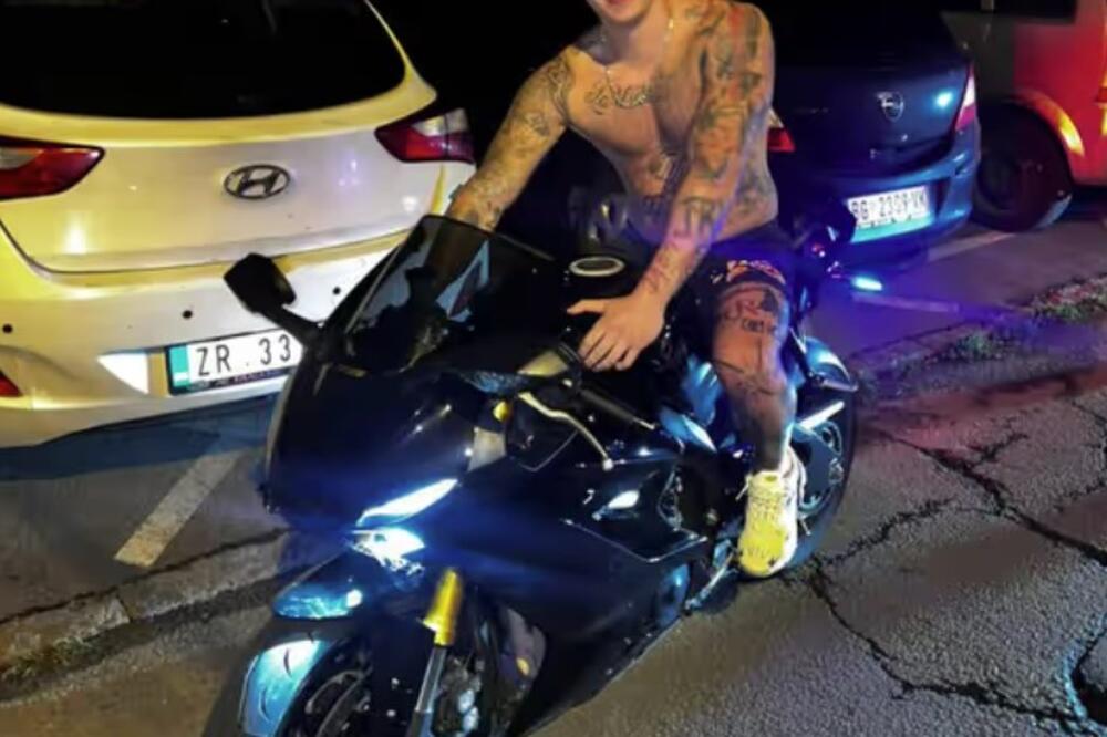 BAHATI "TATIN SIN" OPET DIVLJAO LAMBORGINIJEM: Zakucao se u drugi auto, pa ZBRISAO, neviđen skandal!