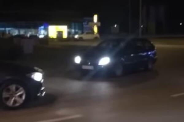 "PA GDE ĆEŠ DRUŽE?": Snimljen bahati vozač u Srbiji, vozio u kontra smeru, ispratili ga SIRENAMA