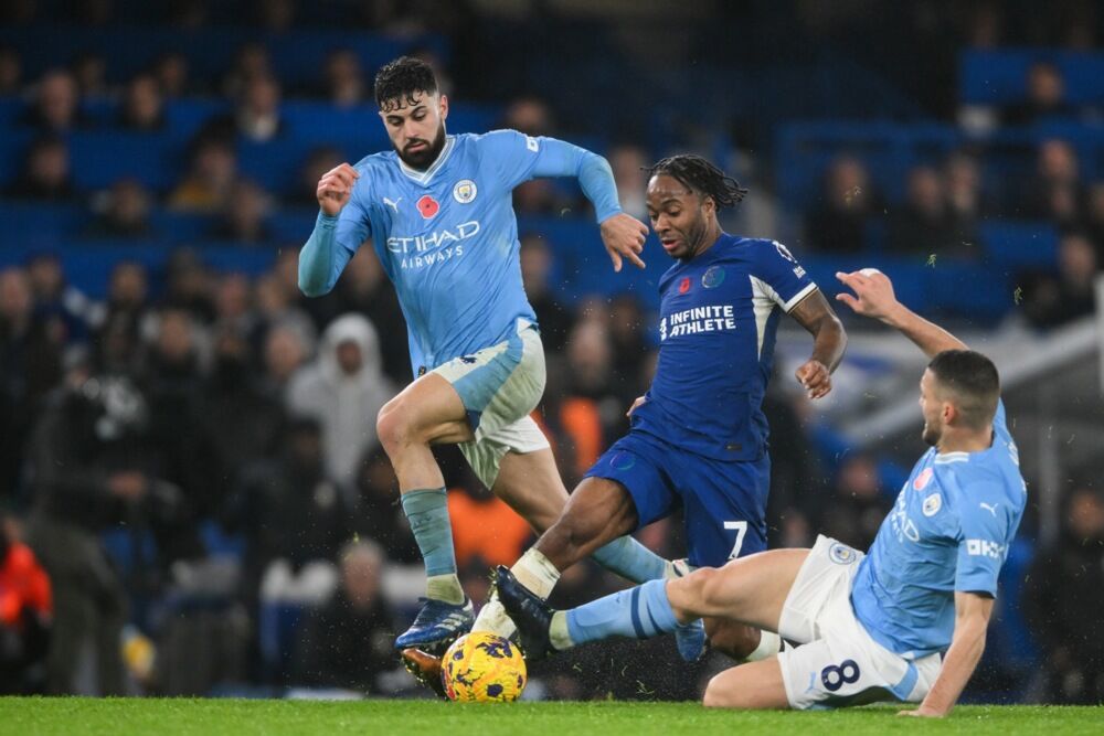 Detalj sa utakmice Čelsija i Mančester sitija