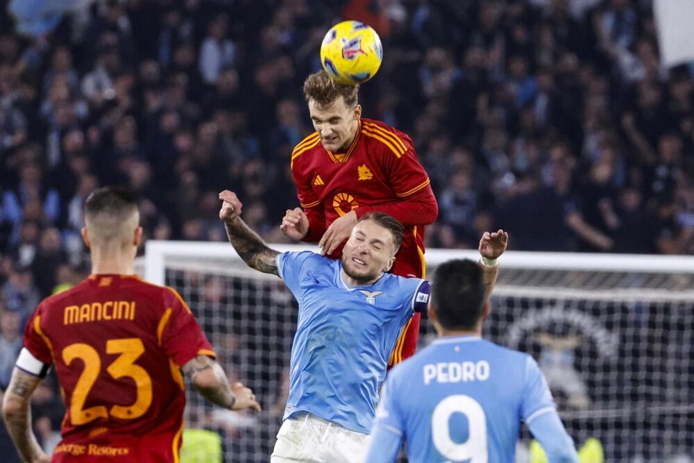 Detalj sa derbija Lacija i Rome