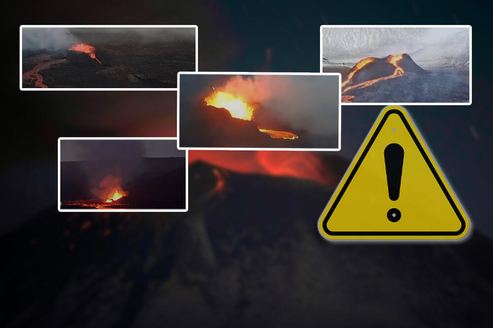 RASTE OPASNOST OD VULKANA NA ISLANDU: Od ponoći udarilo oko 800 zemljotresa, ERUPCIJA moguća SVAKOG TRENUTKA
