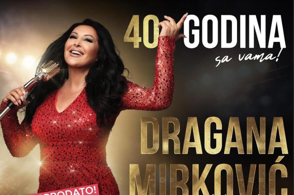 Poklon publici pred Arenu: Dragana posle duge pauze snima pesmu