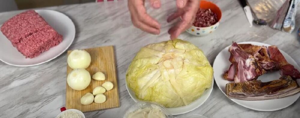 Sastojci za srpsku sarmu