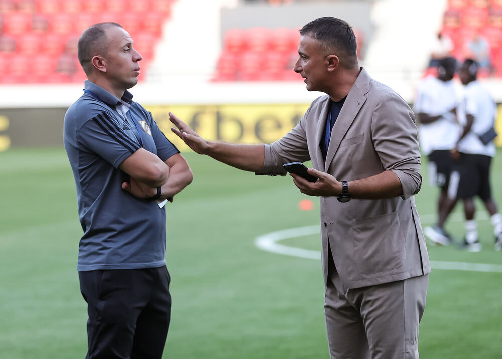 Trener Igor Matić i sportski direktor Vladimir Matijašević