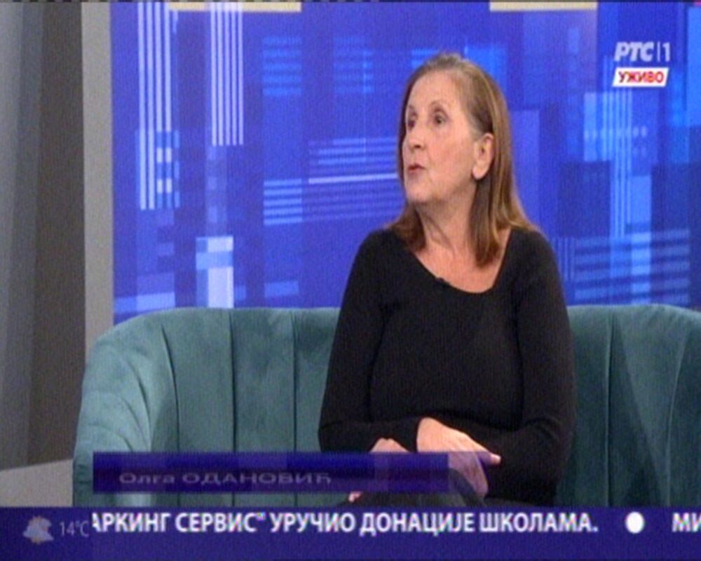 Olgi Odanović oči pune suza u toku emisije na RTS-u! 