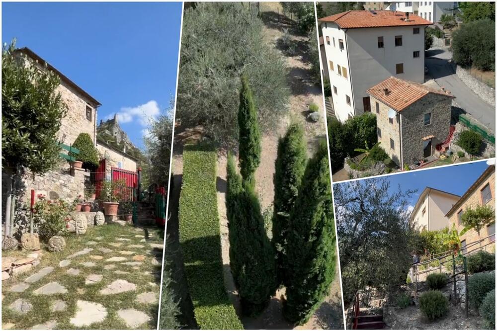 LUKSUZNA KUĆA U TOSKANI KOŠTA KAO MALO VEĆI SALONAC U BEOGRADU: Za 140.000 € imate kamenu kuću sa dvorištem (VIDEO)