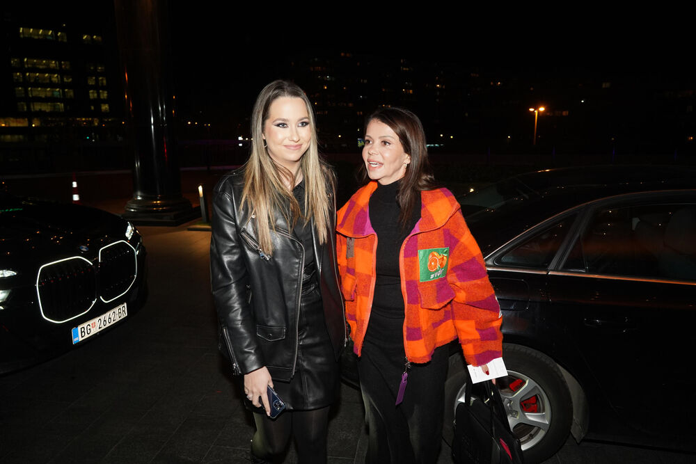 U društvu svoje ćerke Dunje