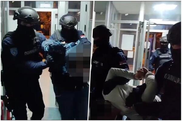 ZAPALILI BMW I KAFIĆ U NOVOM SADU, POGLEDAJTE KAKO SU UHAPŠENI! Meta bio žestoki momak iz devedesetih (VIDEO)