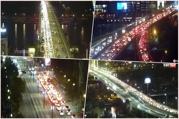 POPODNEVNI ŠPIC U BEOGRADU: Kolaps NA SVE STRANE, vozila JEDVA DA SE KREĆU, ovde je NAJKRITIČNIJE (FOTO)