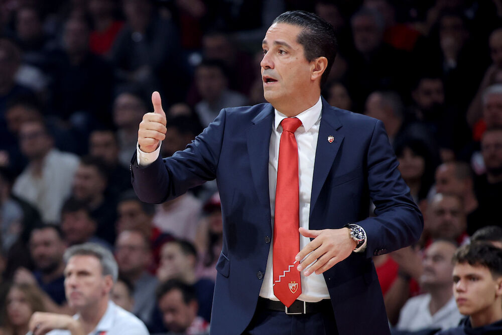 Janis Sferopulos na utakmici Crvene zvezde i Fenerbahčea