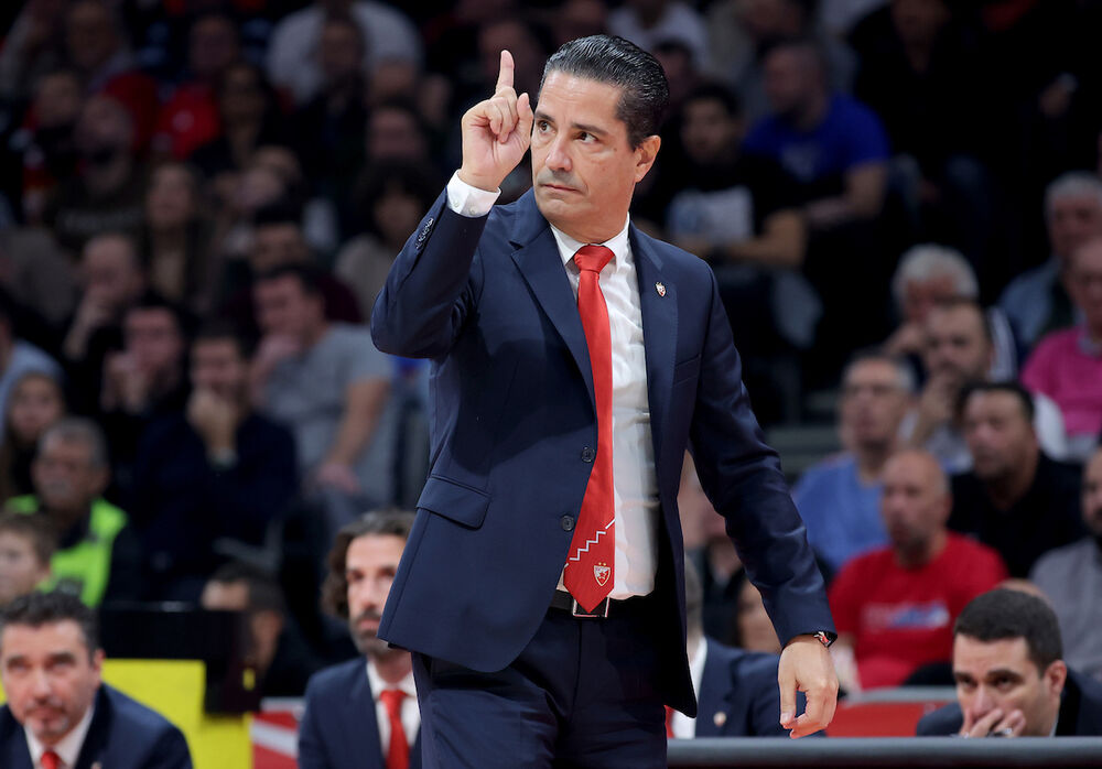 Janis Sferopulos na utakmici Crvene zvezde i Fenerbahčea