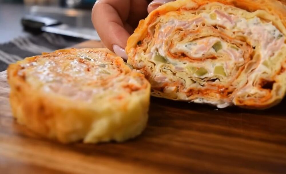 Šareni rolat, Predjelo