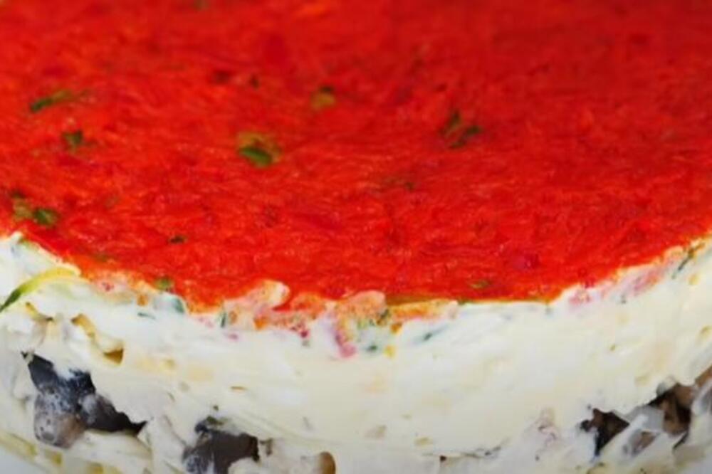 PILEĆA SLAVSKA SALATA KAKVOJ GOSTI NEĆE ODOLETI: Najkremastija za predjelo - recept van konkurencije