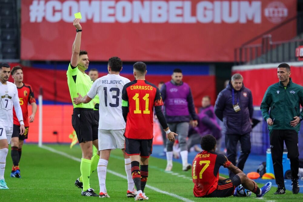 Belgija - Srbija 2023., Miloš Veljković, Janik Karasko, Loa Openda, Marijan Barbu, Dragan Stojković Piksi