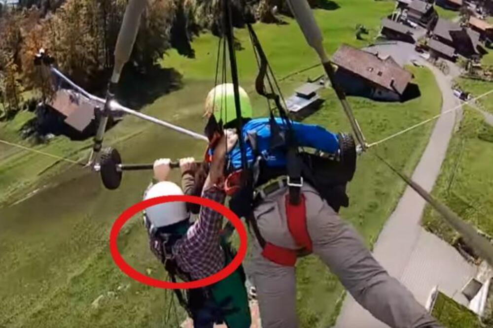 POLETELI SU ZMAJEM, A U TRENUTKU JE SHVATIO DA MOŽE DA UMRE: Sledio se, a ovo može SVAKOME DA SE DESI (VIDEO)