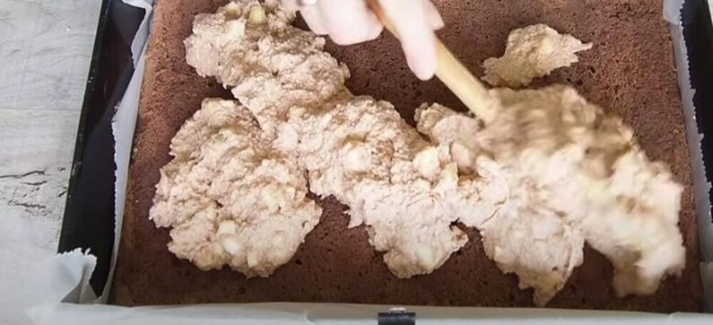 Fil za kolač sa čokoladom i bananama