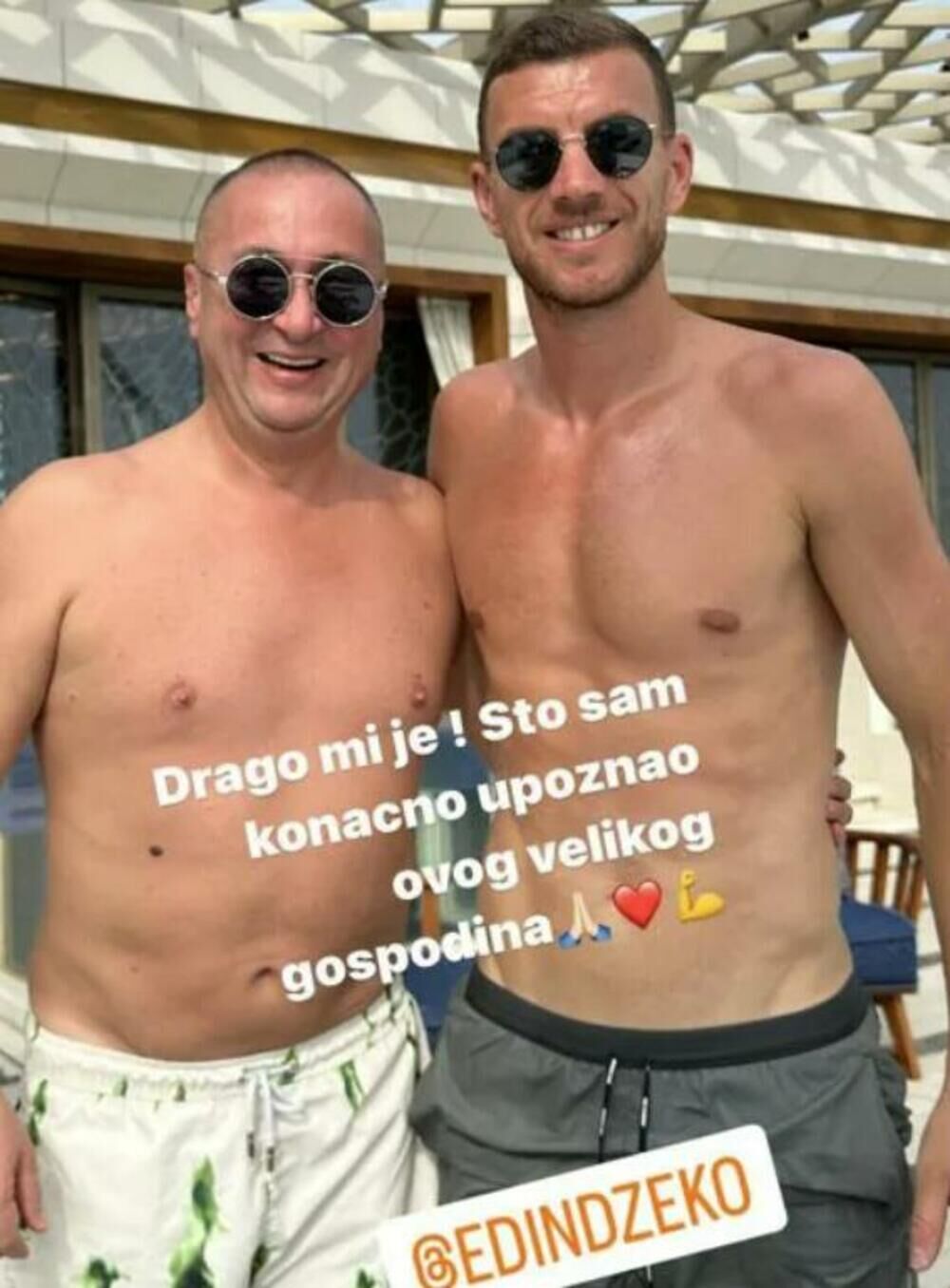 Sreća na Đanijevom licu je očigledna