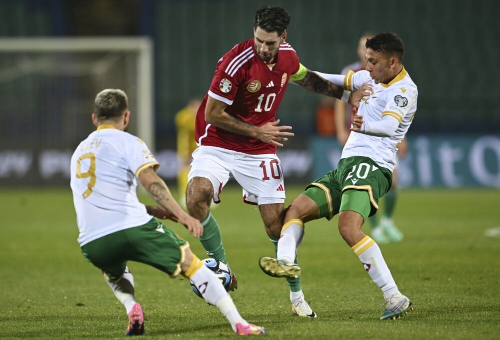 Dominik Soboslaj na utakmici protiv Bugarske